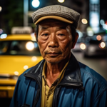 japanese taxi driver
